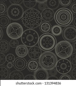 Seamless Gear background