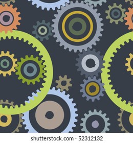 seamless gear background
