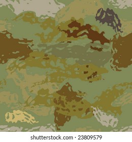 Seamless Generic camouflage pattern