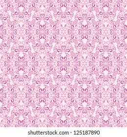 Seamless gently-pink wallpaper.