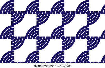 Seamless geo metric pattern illustration
