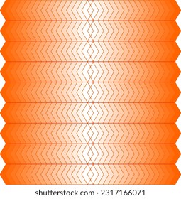 Seamless Geomatric vector background Pattern in orange
