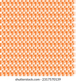 Seamless Geomatric vector background Pattern in orange