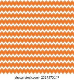 Seamless Geomatric vector background Pattern in orange