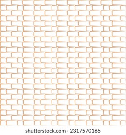 Seamless Geomatric vector background Pattern in orange