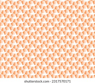 Seamless Geomatric vector background Pattern in orange