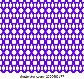 Seamless Geomatric vector background Pattern in purple