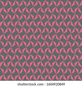 seamless geometeric pattern in red and black