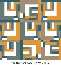 Seamless Geometric Abstract Backgrounds Design. Simple geometric shapes pattern. For use in Presentation, Flyer or Leaflet, Cards, clothes, fabric, Website, wallpaper, Vector illustration.
