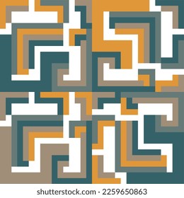 Diseño De Fondos De Resumen Geométrico Sin Precedentes. Patrón de formas geométricas simples. Para uso en Presentación, Volante o Folleto, Tarjetas, ropa, tela, Sitio Web, fondo de pantalla, ilustración vectorial.
