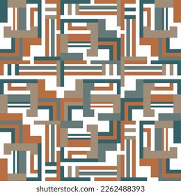 Seamless Geometric Abstract Backgrounds Design. Simple geometric shapes pattern. For use in Presentation, Flyer or Leaflet, fashion, Cards, clothes, fabric, Website, wallpaper, Vector illustration.