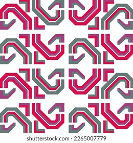 Seamless Geometric Abstract Backgrounds Design. Simple geometric shapes pattern. For use in Presentation, Flyer or Leaflet, fashion, Cards, clothes, fabric, Website, wallpaper, Vector illustration.
