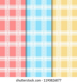 seamless geometric abstract checkered pattern