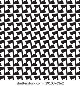 Seamless geometric abstract cross weave pattern