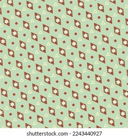 Nahtlose geometrische abstrakte Strickmuster Hintergrund.