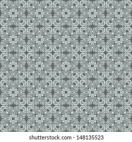 Seamless geometric abstract ornament background