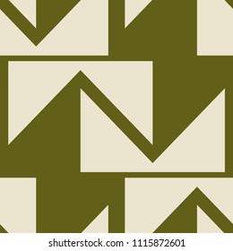 Seamless geometric abstract pattern