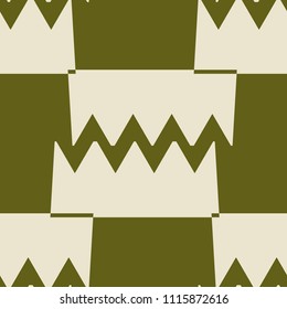 Seamless geometric abstract pattern