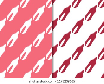 seamless geometric abstract pattern