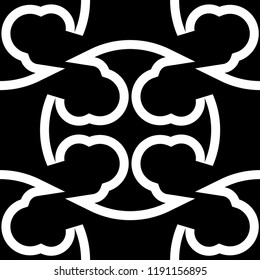 seamless geometric abstract pattern