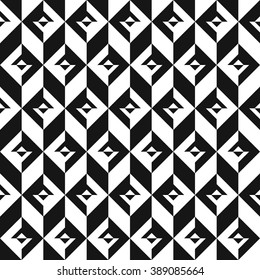 Seamless geometric abstract pattern