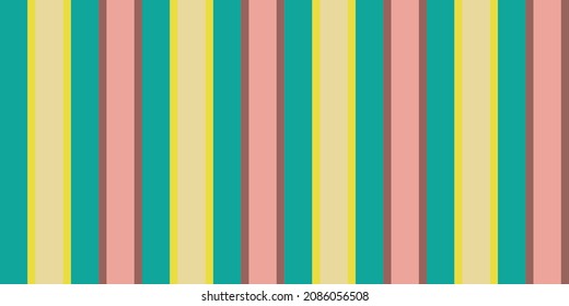 Seamless geometric abstract pattern in 60s-80s style. Warm shades of vibrant colors. Colorful print for fabric, wallpaper, pillows or blankets. Background for website or for presentation. EPS 10