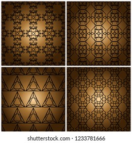 seamless geometric abstract pattern background