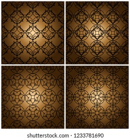 seamless geometric abstract pattern background