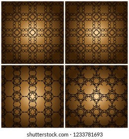 seamless geometric abstract pattern background