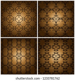 seamless geometric abstract pattern background
