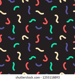 Seamless geometric abstract pattern background. Vector illustration.