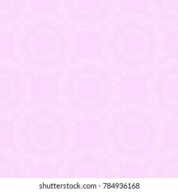 seamless geometric abstract pattern with floral motive