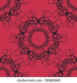 seamless geometric abstract pattern lace
