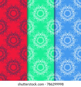 seamless geometric abstract pattern lace