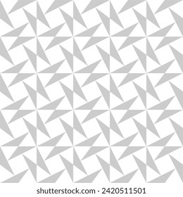 Seamless geometric abstract pattern with a modern style