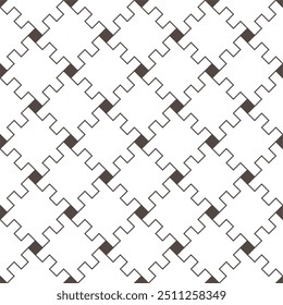 Padrão abstrato geométrico contínuo com um estilo moderno