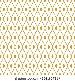 Seamless geometric abstract pattern with a modern style