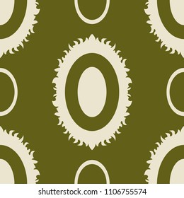 seamless geometric abstract pattern ovals