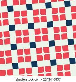 Seamless geometric abstract pattern for packaging