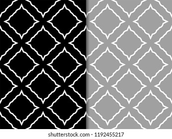 seamless geometric abstract pattern with rhombus