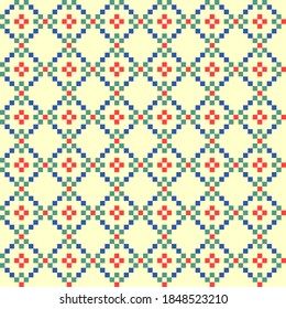 Seamless geometric abstract pattern. Vector illustration. Element, design.
