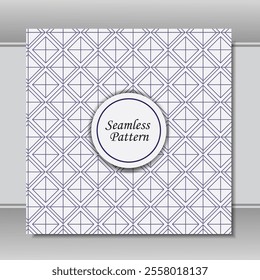  seamless Geometric abstract patterns. Simple vector pattern design