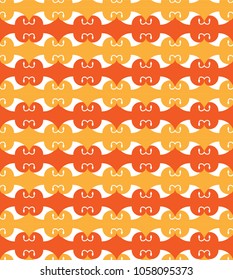 Seamless geometric abstract phonase of complex figures