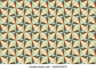 seamless geometric abstract polygon background in pink and blue color.