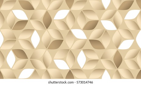 Seamless geometric abstract vector pattern background made of 3d cubes. Modern cubist art.