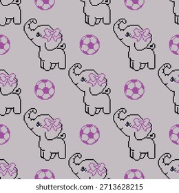 Seamless geometric animal patterns designed for backgrounds, wallpaper, decoration, fabric, and clothing.