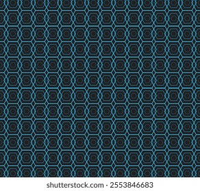 Seamless geometric arch pattern with stripe line zigzag wave pattern, modern art deco art deco background vector.
