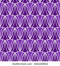 Seamless Geometric Art Deco Pattern. Abstract vector floral background.