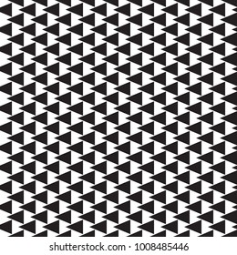 Seamless geometric Art Deco triangle pattern background