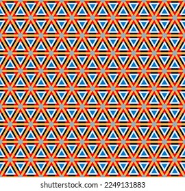 Seamless Geometric Art Texture Background Wallpaper Fashion Shape Pattern